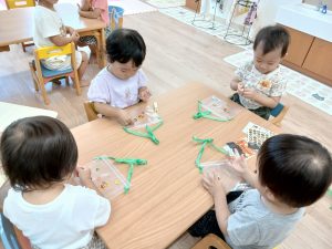 ハロウィン製作(１歳児)