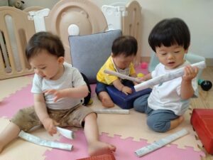 暑い日はお部屋で♪なにして遊ぶ～？（ふたば組）